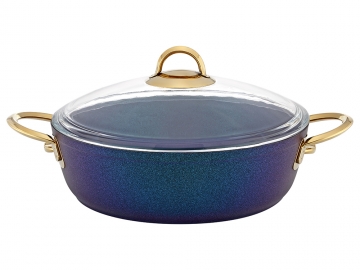 Hitit Gold Shallow Pot